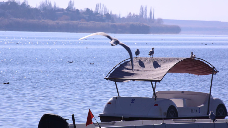 Gemiler Mogan’a kızakla inecek