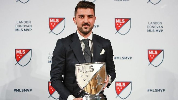 MLSde yılın futbolcusu David Villa MLSde yılın futbolcusu David Villa