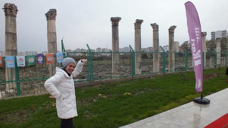 Soli Pompeiopolis bisiklet ve yürüyüş yolu açıldı Soli Pompeiopolis bisiklet ve yürüyüş yolu açıldı