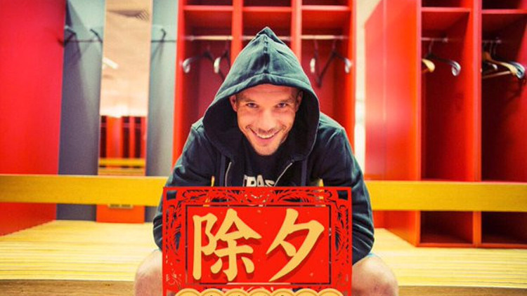 Brezilyada Podolskinin transferini açıkladılar Brezilyada Podolskinin transferini açıkladılar