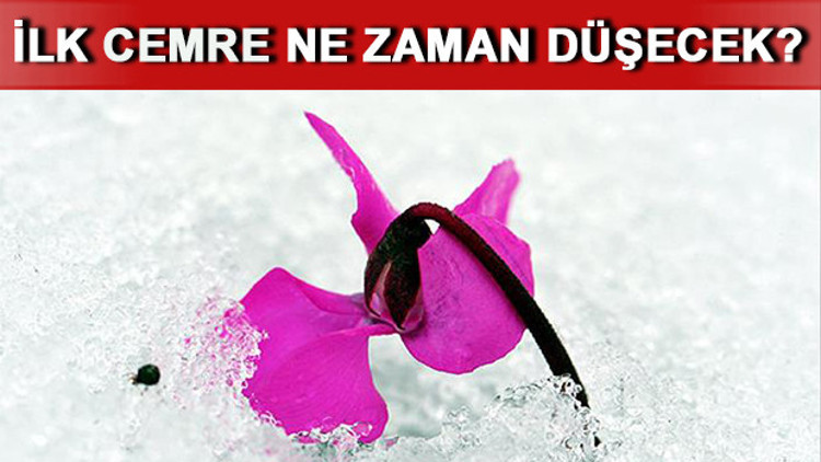 İlk cemre ne zaman düşer