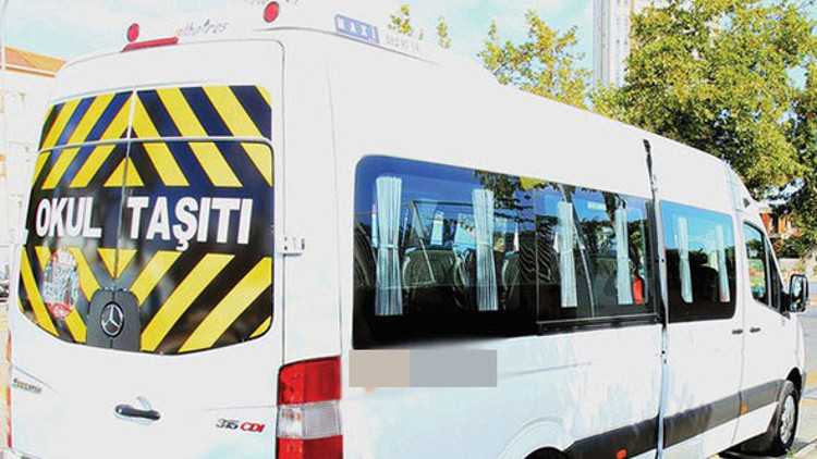 Okul servislerinde ürküten tablo