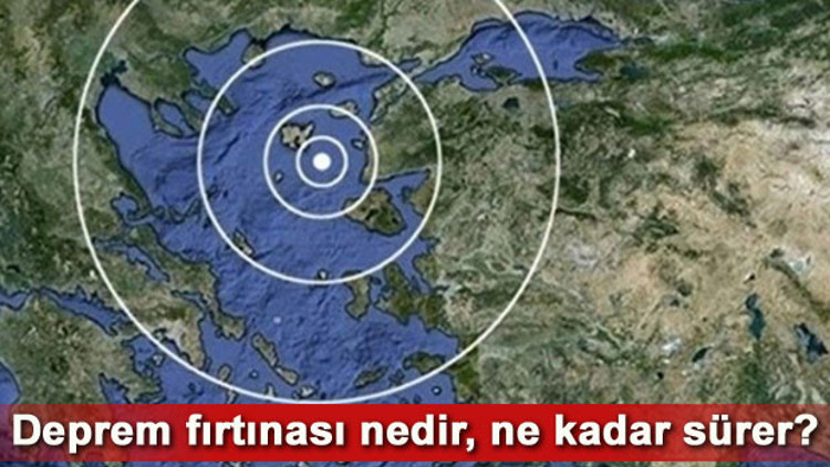 Deprem fırtınası nedir, ne kadar sürebilir