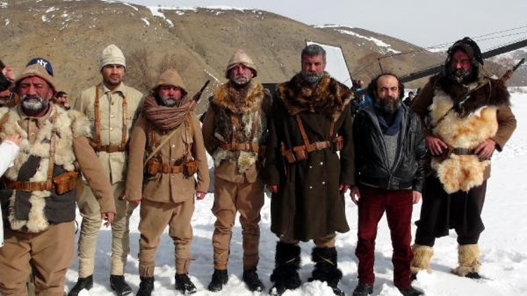 Beyaz Hüzün Sarıkamış, Erzincan’da film oluyor Beyaz Hüzün Sarıkamış, Erzincan’da film oluyor