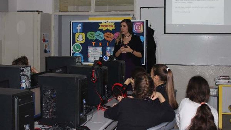 TED Aliağada online internet güvenliği semineri