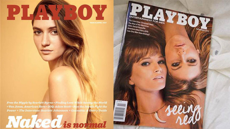 Playboy çıplaklığı geri getiriyor