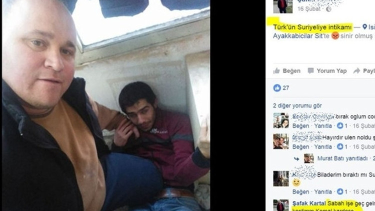 Türkün intikamı notuyla paylaştı, bu kare infial yarattı