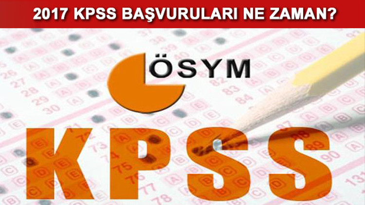 KPSS başvuruları için sayılı gün kaldı- KPSS sınavı ne zaman