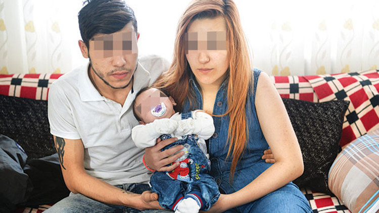 Ayaz Bebek eroinman doğdu