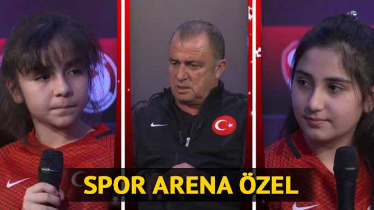Fatih Terim ile milli takım çocuk kulübü üyelerinin güldüren sohbeti