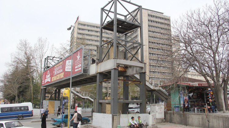 Korkutan geçit bakıma alındı