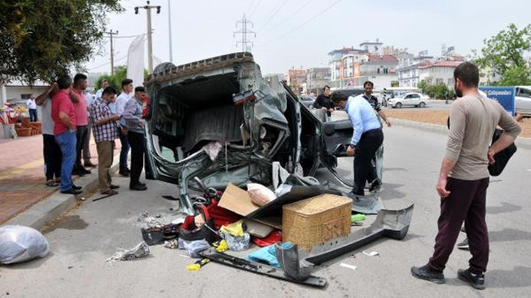Minik Rüzgarı bebek koltuğu kurtardı Minik Rüzgarı bebek koltuğu kurtardı