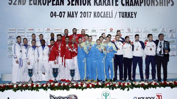 Karate milli takımı Avrupa Şampiyonu oldu