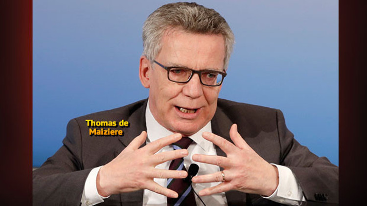 De Maiziere ‘öncü kültür’ kavramını yine savundu De Maiziere ‘öncü kültür’ kavramını yine savundu