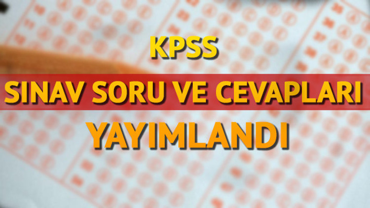 KPSS puan hesaplama işlemi nasıl yapılacak KPSS soruları ve cevapları