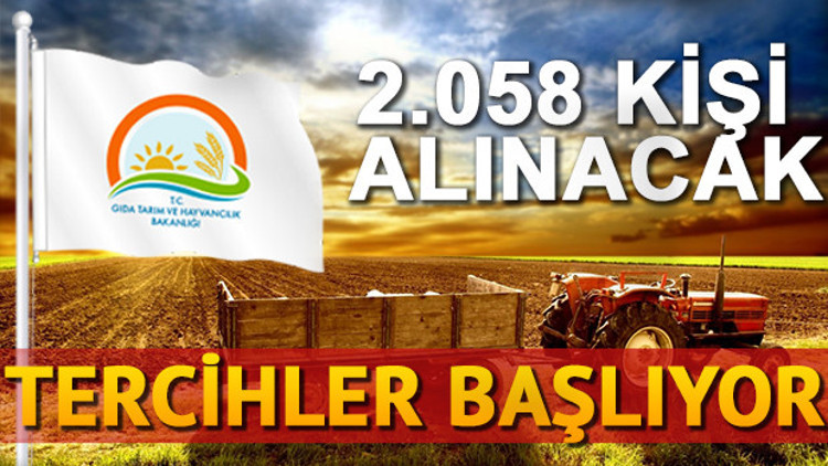 Gıda, Tarım ve Hayvancılık Bakanlığı KPSS 2017/7 tercihleri başladı KPSS 2017/7 başvuru ücreti nereye yatırılacak
