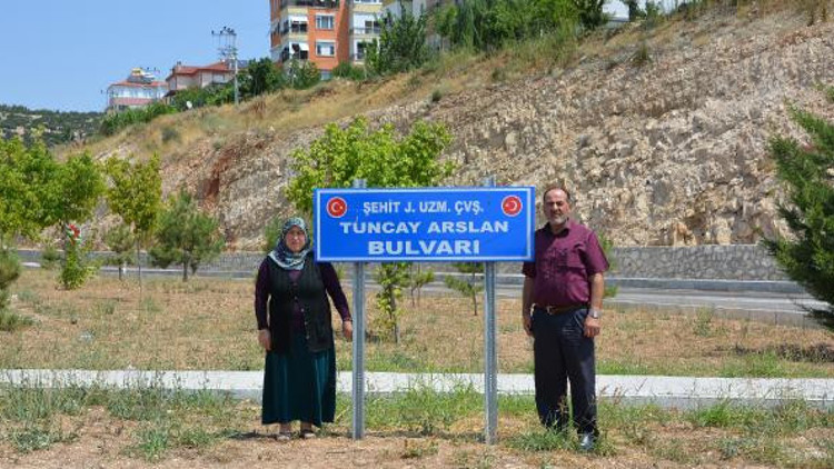 Şehidin adı bulvarda yaşayacak Şehidin adı bulvarda yaşayacak