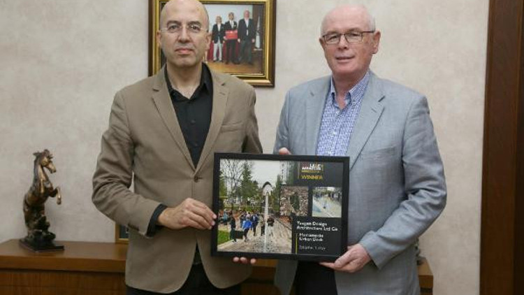 Odunpazarının Hamamyolu Projesi En İyisi seçildi Odunpazarının Hamamyolu Projesi En İyisi seçildi
