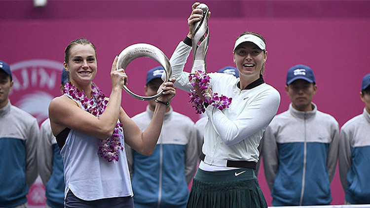 Çinde şampiyon Sharapova