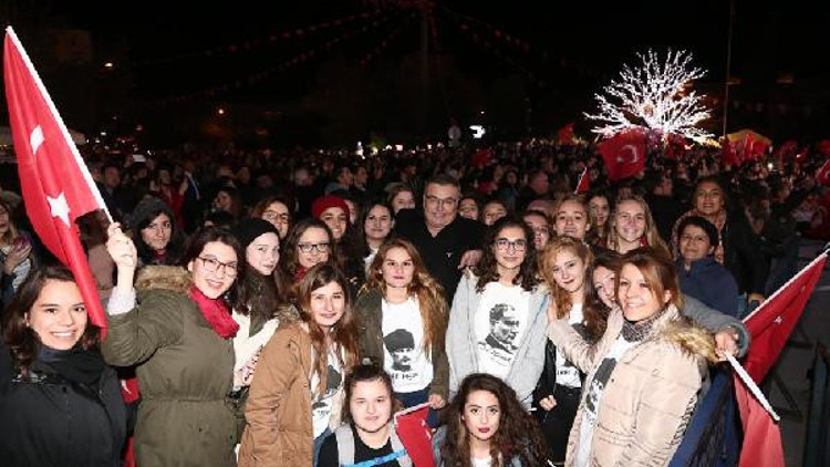 Kırklareli coşkulu Cumhuriyet kutlaması