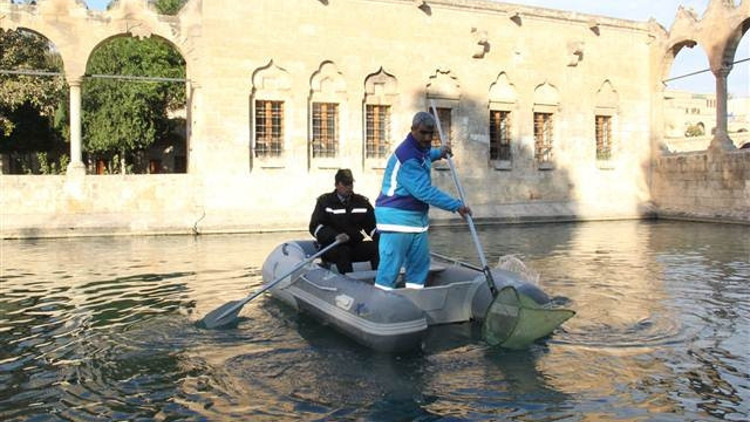 Balıklıgölde nişan yüzüğü aradılar