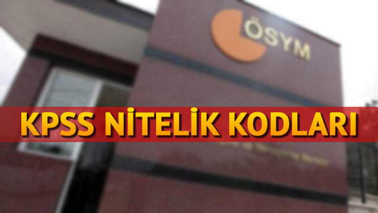 KPSS nitelik kodları nelerdir