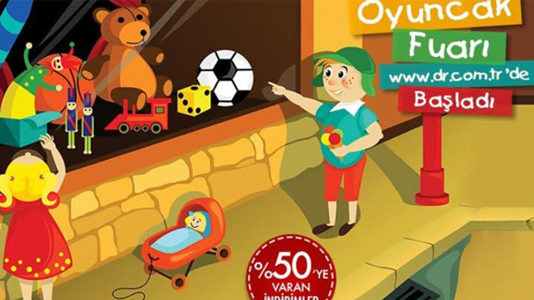 Dijital dünyanın ilk “Oyuncak Fuarı” dr.com.tr’de