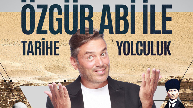 Özgür Özgülgünden çocuklar için Tarihe Yolculuk gösterisi