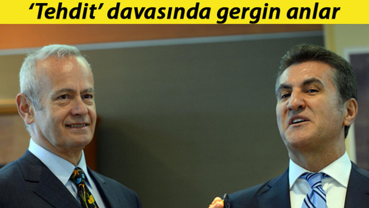 İnönü ve Sarıgülün tehdit davasında gergin anlar... Hakim, güvenliği çağırdı İnönü ve Sarıgülün tehdit davasında gergin anlar... Hakim, güvenliği çağırdı