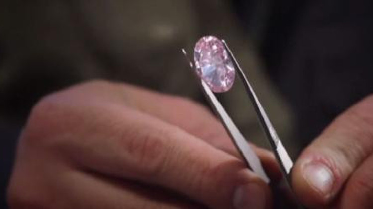 Pembe elmas “Picasso” 27 milyon euroya satıldı