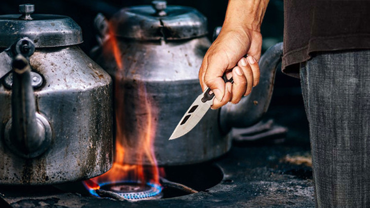 Karı-koca kavgası dehşete dönüştü