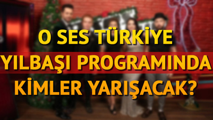 O Ses Türkiye yılbaşı programında kimler var Cem Yılmaz ve Ozan Güven damga vurdu