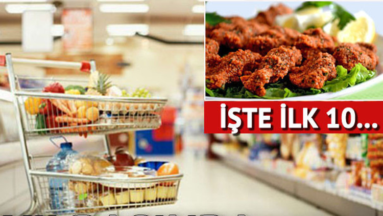 Yılbaşında marketten ne aldık