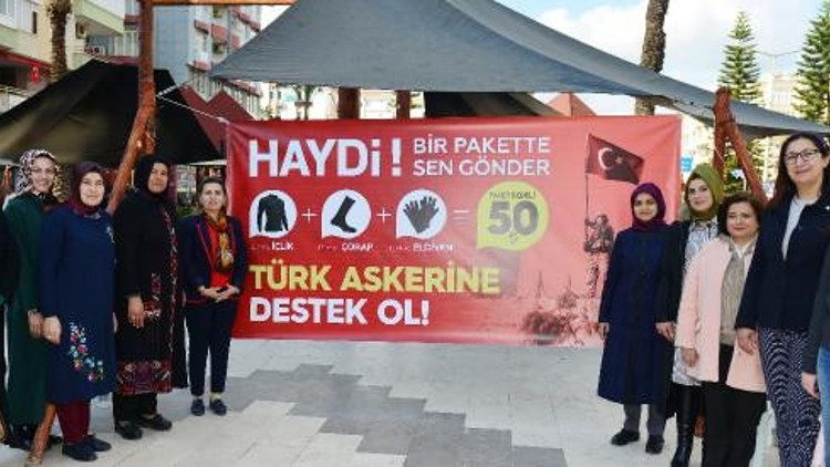 Kadınlardan Mehmetçiğe destek