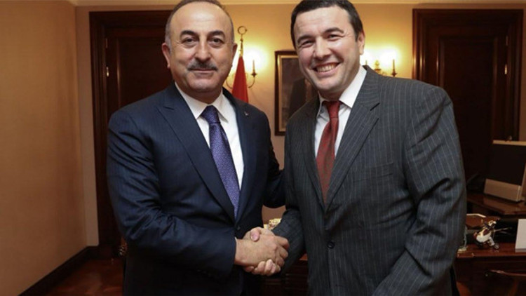 Çavuşoğlu ile buluştu Çavuşoğlu ile buluştu