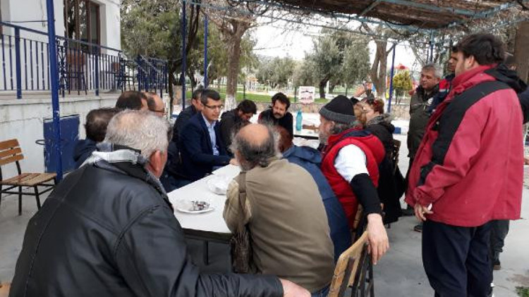 Foça Ilıpınardaki ağaç kesimlerine çevrecilerden büyük tepki