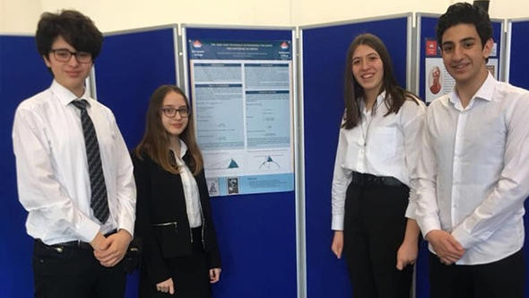 Liseliler, matematik bilginlerini Keele’de anlattı
