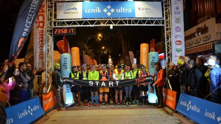 İznik Ultra Maratonu başladı İznik Ultra Maratonu başladı