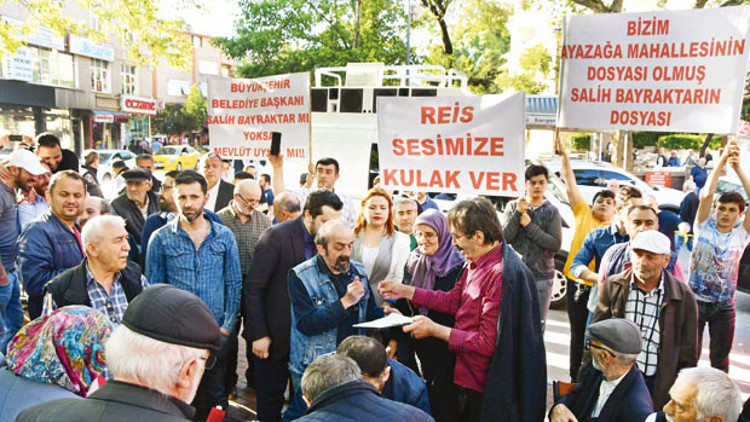 Ayazağa’da tapu isyanı