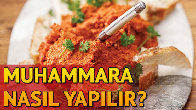 Muhammara nasıl yapılır Pratik muhammara tarifi
