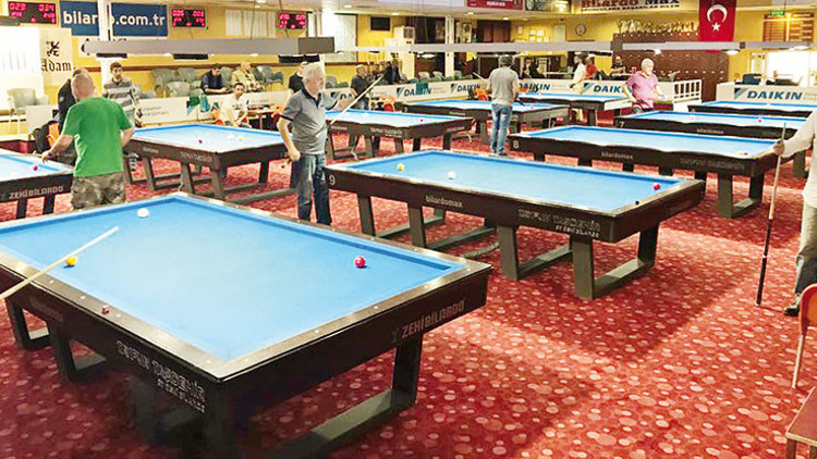 Türkiye’nin en iyi bilardo salonları