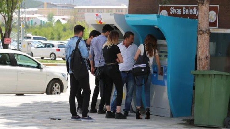 Kentkart ATMsi hizmete girdi