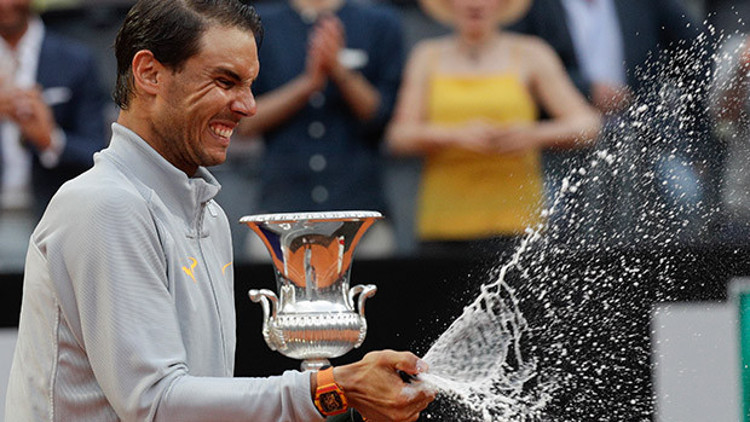 Nadal, Roma Açıkta 8. kez şampiyon
