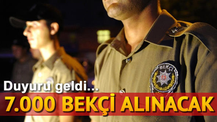 Bekçi alımı başvuru şartları nelerdir İl Valiliklerine 7000 bekçi alımı yapılacak