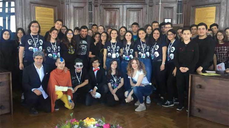 Hakan Bilgin öğrencilerle buluştu