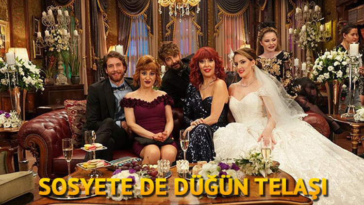 Jet Sosyete 15. bölüm sezon finali fragmanında düğün telaşı yaşanıyor Jet Sosyete 15. bölüm sezon finali fragmanında düğün telaşı yaşanıyor