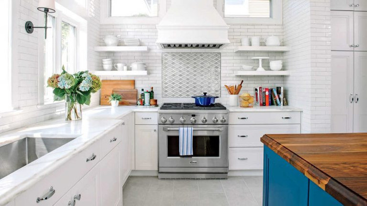 Son zamanların en iyi beyaz mutfak tasarımları