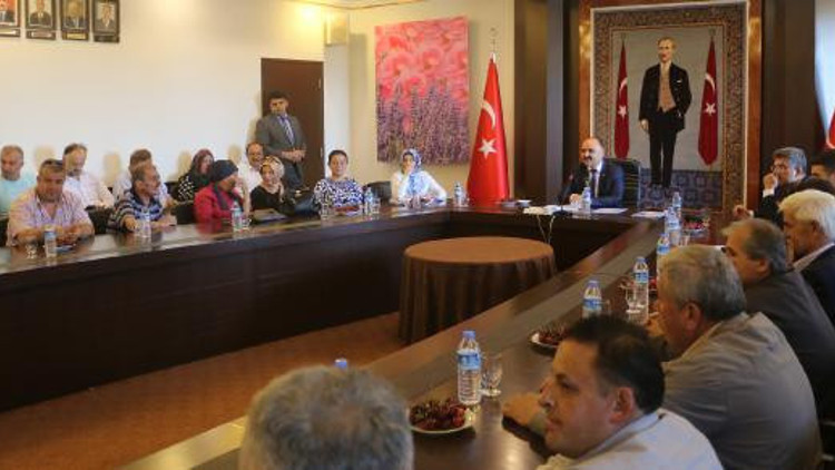 Vali Günaydın muhtarlarla buluştu