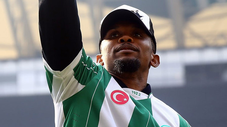 Samuel Eto’o Konyaspor kampına katıldı