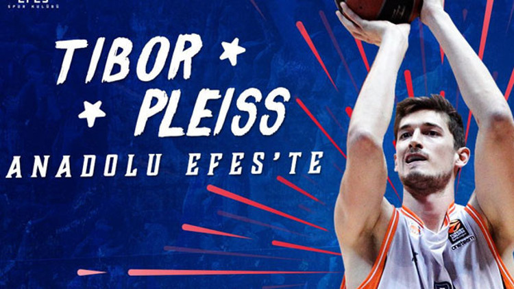 Anadolu Efes, Tibor Pleissı kadrosuna kattı